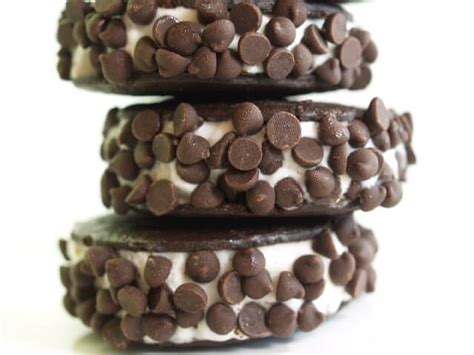 Chocolate Wafer Ice Cream Sandwiches Recipe | CDKitchen.com