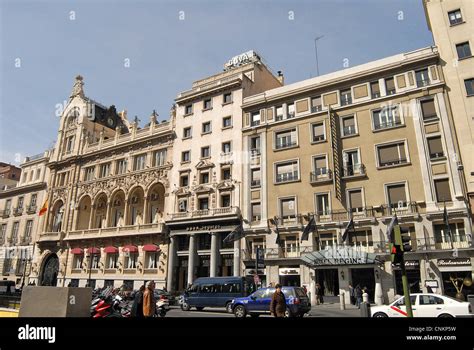 Casino and hotel Regina Madrid Spain Stock Photo - Alamy