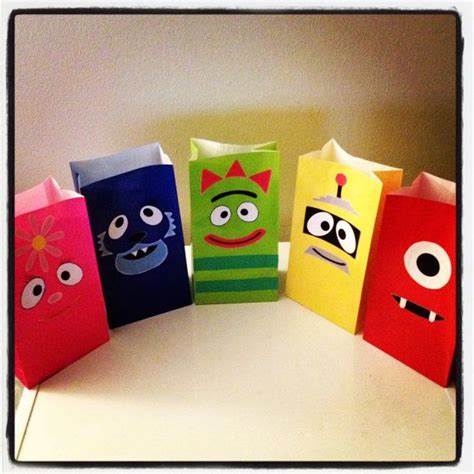 Yo Gabba Gabba Inspired Party Favor Goody bags 10 by JaysFunShop, $24. ...