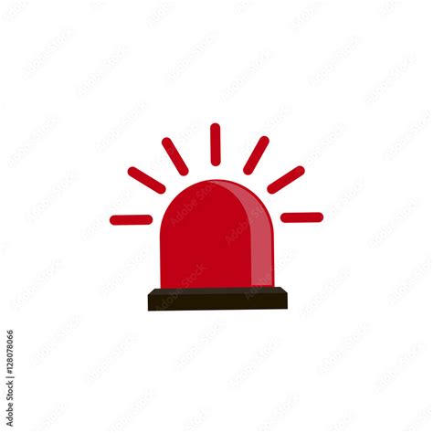 Alarm icon emergency sound bell and red alarm icon security reminder ...