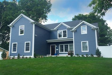 Certainteed Pacific Blue Double Five Siding. Azek Trim. | Reno | Pinterest | Blue and Azek trim