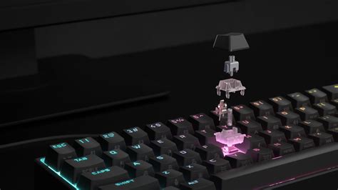 K65 RGB MINI 60% Mechanical Gaming Keyboard — CHERRY MX SPEED — White ...