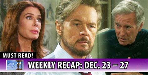 Days of Our Lives Recap: Holiday Cheer And Surprises