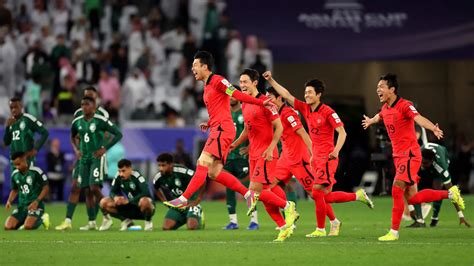 South Korea beat Saudi Arabia on penalties to reach Asian Cup last ...