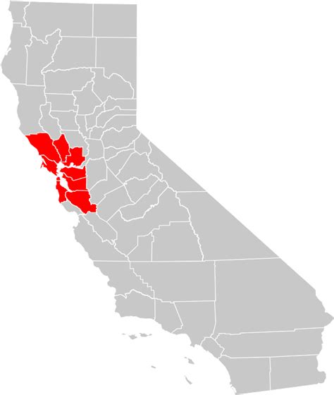 File:California Bay Area county map.svg | Alternative History | FANDOM ...