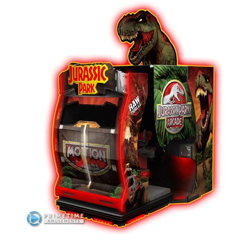 Jurassic Park Arcade 55" Motion Deluxe DX - PrimeTime Amusements