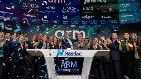 Arm Soars 25% in the Year’s Biggest Initial Public Offering - The New ...