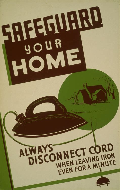 Vintage Safety Poster Free Stock Photo - Public Domain Pictures