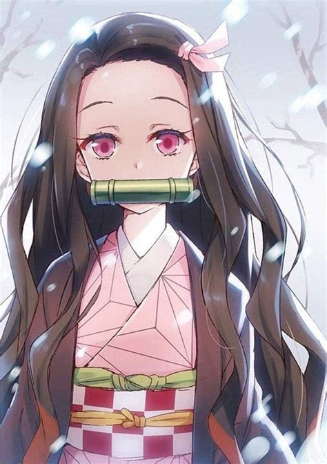 How To Draw Nezuko Kamado From Kimetsu No Yaiba Anime Demon Slayer ...