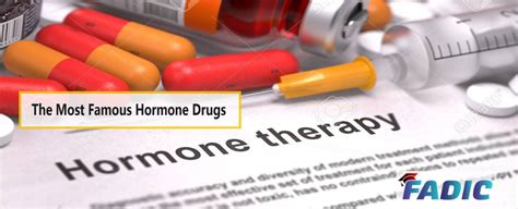 Hormone Therapy Drugs Most Commonly Used