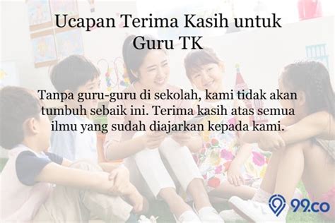 Ucapan Terima Kasih Siswa Kepada Guru99 - IMAGESEE