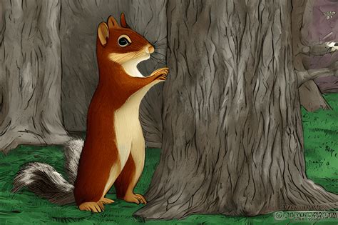 Sammy the Squirrel a Friendly Introduction · Creative Fabrica