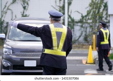 Security Guard On Car Parking Stock Photo 1552572491 | Shutterstock