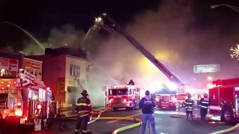 ELIZABETH, NJ 4TH ALARM BUILDING FIRE(1086 Elizabeth ave) 11/29/14 P-1 - YouTube