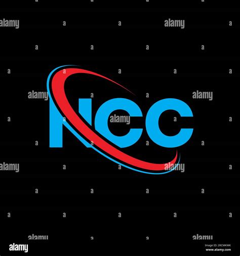 NCC logo. NCC letter. NCC letter logo design. Initials NCC logo linked ...