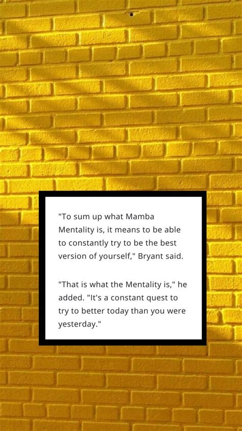 Mamba Mentality motivational wallpaper | Mental quotes, Inspirational sports quotes, Better life ...