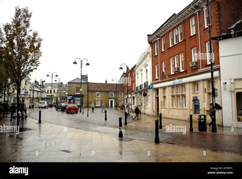 Street in Stowmarket Suffolk East Anglia Stock Photo, Royalty Free Image: 9305312 - Alamy