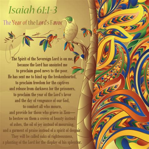 The Year of the Lord’s Favor | Isaiah 61 and Yearning