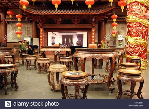 Inside traditional chinese tea house in ... | Chinese tea house, Tea house design, Chinese tea room