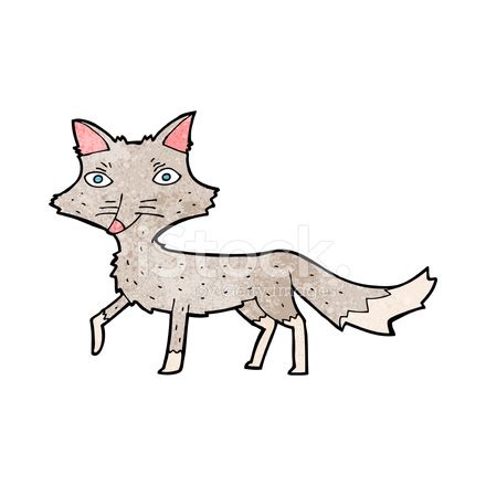 Cartoon Little Wolf Stock Photo | Royalty-Free | FreeImages