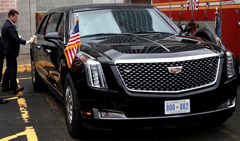 How Much is Donald Trump's New Limo Worth? New Car Has Electrified Door Handles, Fridge Full of ...