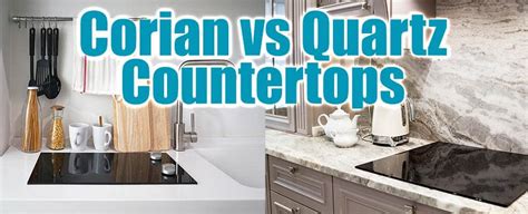 Corian vs Quartz Countertops (Design Guide) - Designing Idea