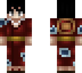 monkey D. Luffy (wano) | Minecraft Skin