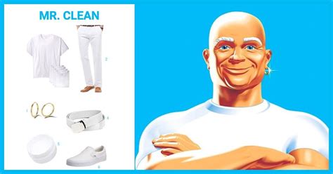 Dress Like Mr. Clean Costume | Halloween and Cosplay Guides