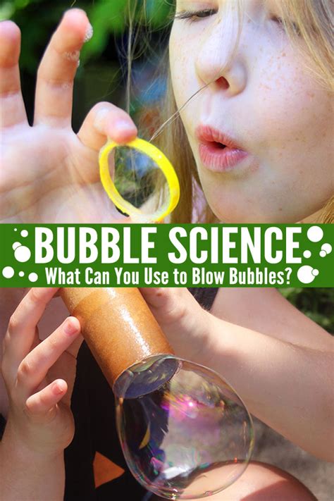 Bubble Science for Kids: What Can You Use to Make Bubbles?