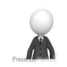ID# 18244 - Businessman Figure Holding Out Custom Ca - PowerPoint Animation | Powerpoint ...