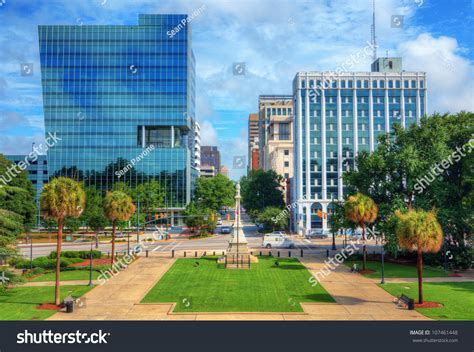 Skyline Of Downtown Columbia, South Carolina On Main Sreet. Stock Photo 107461448 : Shutterstock