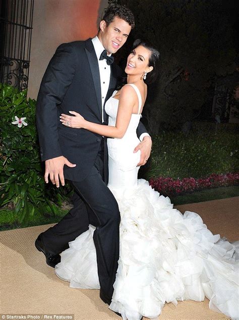 Party time: Kim Kardashian dons dress number two as her and new husband ...