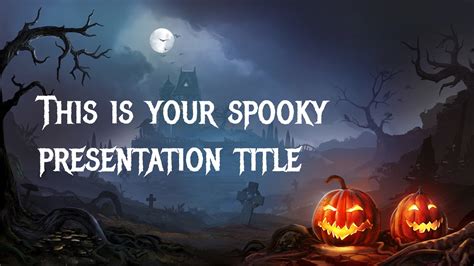 Halloween Google Slides Template