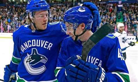 Quinn Hughes earns first career point in NHL debut | Vancouver canucks ...