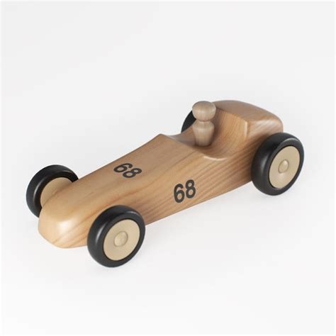 3D wooden toy race car - TurboSquid 1151977