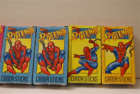 Spiderman candy sticks "cigarettes"