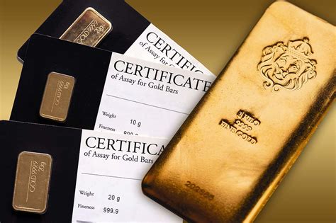 What Do "LBMA Approved" Gold Bars Look Like?