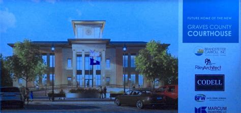 Graves County community breaks ground on new courthouse two years after devastating tornado | WKMS