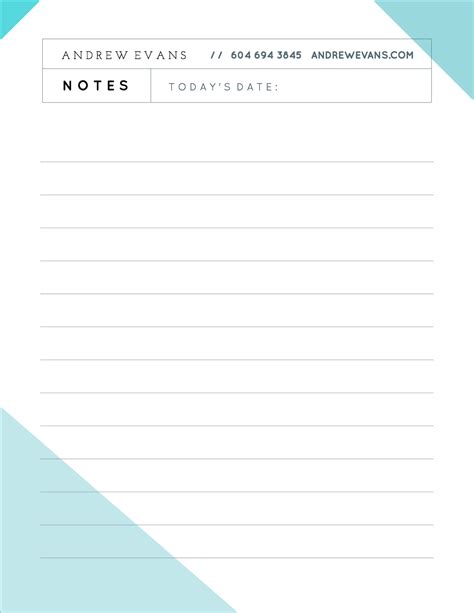 Free Online Printable Notepad Printable Templates - vrogue.co