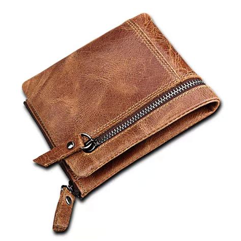 Leather wallet with RFID protection. - Kiwi Merino and More