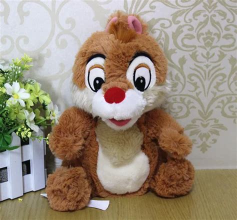 Original Chip and Dale Plush Toy Dale Chipmunk 25cm/10'' Cute Stuffed Animals Soft Toys for ...