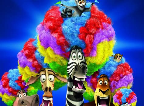 Madagascar 3 Europe's Most Wanted Circus..., Madagascar characters digital wallpaper #Cartoons # ...