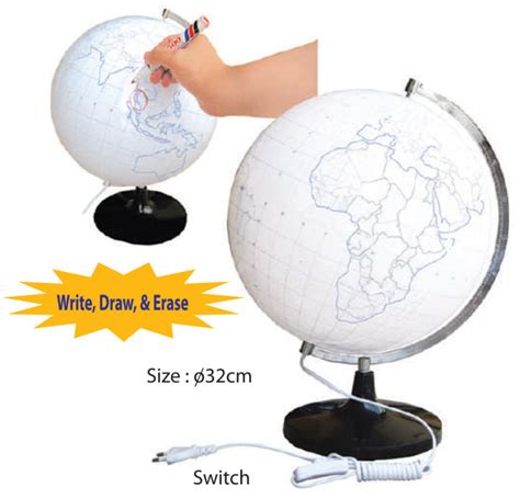 Model Bumi Peta Kosong/ Filling Globe Lamp Globe Model for teaching or ...