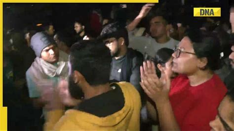 BBC documentary row: JNU students hold march, accuse ABVP of stone pelting