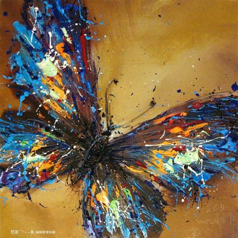 pavel guzenko art | Butterfly painting, Oil painting abstract, Butterfly art