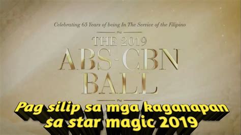 #Abscbn#starmagic THE ABS CBN STAR MAGIC BALL 2019 - YouTube