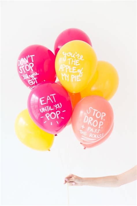 Trend Alert: Balloons With Words! - B. Lovely Events