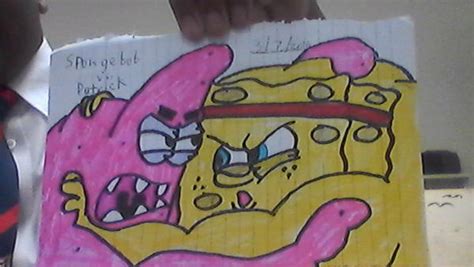 Spongebob vs. Patrick by SpikeSedakai on DeviantArt