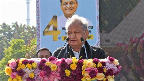 Ashok Gehlot on 'no bigger achievement', four years of government in ...