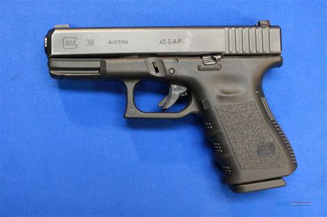 GLOCK MODEL 38 PISTOL .45 GAP w/FAC... for sale at Gunsamerica.com: 903077040